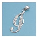 Load image into Gallery viewer, CZ INITIAL PENDANTS
