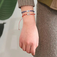 Load image into Gallery viewer, 12 PCS Multicolor Hamsa Hand bracelet