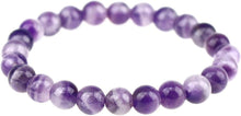 Load image into Gallery viewer, Natural Stone Amethyst Bracelet