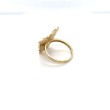 Load image into Gallery viewer, 14k Gold Butterfly Ring .