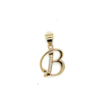 Load image into Gallery viewer, 14k Gold Letter Pendant .