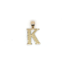 Load image into Gallery viewer, 10k Gold Letter Pendant