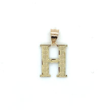 Load image into Gallery viewer, 10k Gold Initial Pendant .