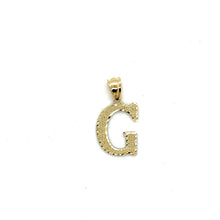 Load image into Gallery viewer, 10k Gold Letter Pendant