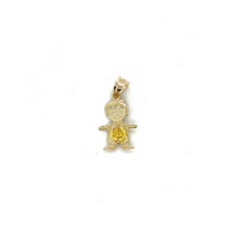 Load image into Gallery viewer, 10k Gold Boy BirthStone Pendant