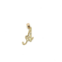 Load image into Gallery viewer, 10k Gold Cursive Letter Pendant