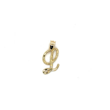Load image into Gallery viewer, 10k Gold Cursive Letter Pendant