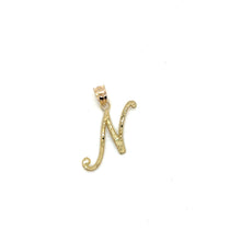 Load image into Gallery viewer, 10k Gold Cursive Letter Pendant