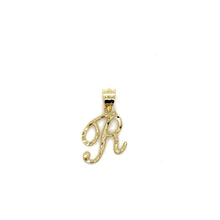 Load image into Gallery viewer, 10k Gold Cursive Letter Pendant