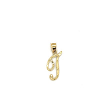 Load image into Gallery viewer, 10k Gold Cursive Letter Pendant