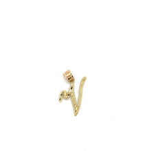 Load image into Gallery viewer, 10k Gold Cursive Letter Pendant
