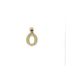 Load image into Gallery viewer, 10k Gold Initial Pendant .