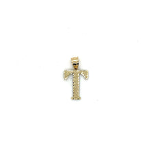 Load image into Gallery viewer, 10k Gold Initial Pendant .