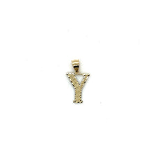 Load image into Gallery viewer, 10k Gold Initial Pendant .