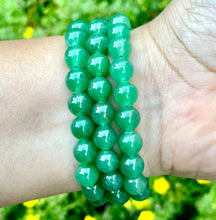 Load image into Gallery viewer, Natural Stone Green Aventurine Bracelet