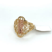 Load image into Gallery viewer, 14K Gold Saint Jude Swirl Ring .