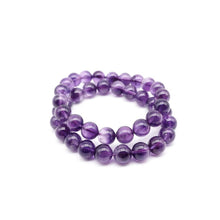 Load image into Gallery viewer, Natural Stone Amethyst Bracelet