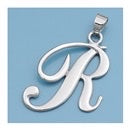 Load image into Gallery viewer, SILVER INITIAL PENDANT