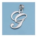 Load image into Gallery viewer, SILVER INITIAL PENDANT