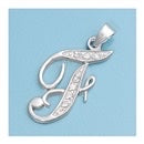 Load image into Gallery viewer, CZ INITIAL PENDANTS
