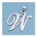 Load image into Gallery viewer, SILVER INITIAL PENDANT