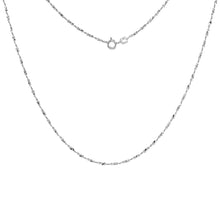 Load image into Gallery viewer, 2mm Sterling Silver Coffee Chain