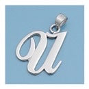 Load image into Gallery viewer, SILVER INITIAL PENDANT