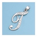 Load image into Gallery viewer, CZ INITIAL PENDANTS