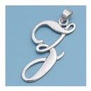 Load image into Gallery viewer, SILVER INITIAL PENDANT
