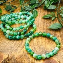 Load image into Gallery viewer, Natural Stone Light Jade Bracelet
