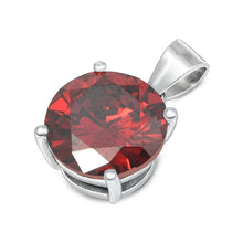 Load image into Gallery viewer, Sterling Silver CZ Pendant