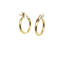 Load image into Gallery viewer, 10k Gold Round Hoops  .