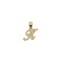 Load image into Gallery viewer, 10k Gold Cursive Letter Pendant