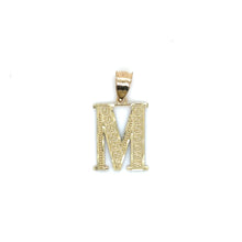 Load image into Gallery viewer, 10k Gold Initial Pendant .