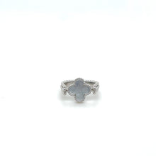 Load image into Gallery viewer, Sterling Silver Black VCA Ring