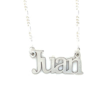 Load image into Gallery viewer, Sterling Silver Personalized Name Necklace