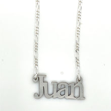 Load image into Gallery viewer, Sterling Silver Personalized Name Necklace