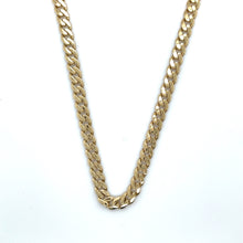 Load image into Gallery viewer, 14k Gold Cuban Pave Chain