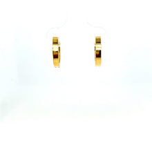 Load image into Gallery viewer, 14k Gold Round Huggies