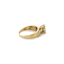 Load image into Gallery viewer, 14k Gold Thick Oval Engagement Ring .