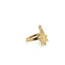 Load image into Gallery viewer, 10k Gold Masonic Ring .