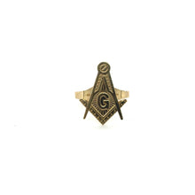Load image into Gallery viewer, 10k Gold Masonic Ring .