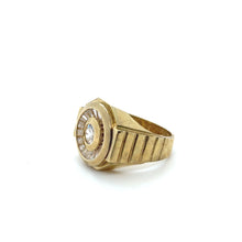 Load image into Gallery viewer, 10k Gold Round Thick Mens Ring .